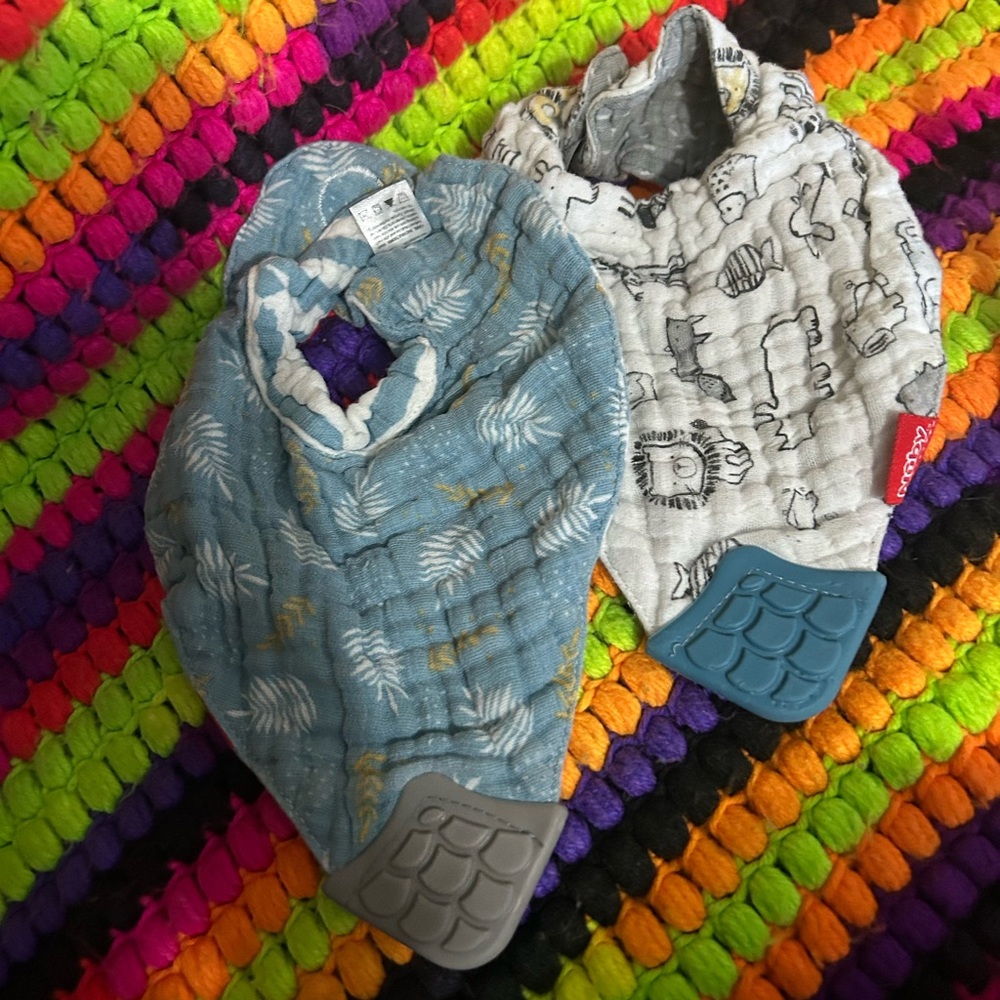 Nuby Reversible 100% Cotton Bib